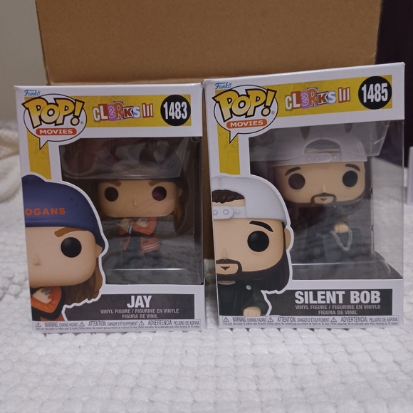 Jay and Silent Bob Funko POP! figures perfect condition vinyl Clerks Movie Toys - Picture 4 of 8